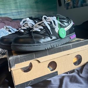 Size 13 off white dunks